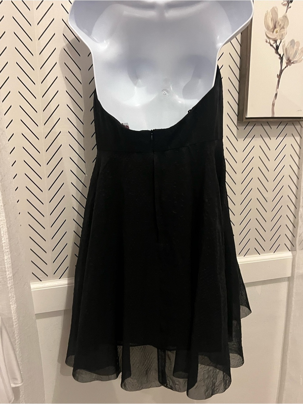 Free People “Good for You” Strapless Tie-Front Mini Dress – Size 8 - Picture 8 of 13
